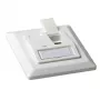 Caja de conectores keystone empotrable 2 puertos ACT FA6010