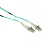 ACT Cable de fibra óptica multimodo 50/125 OM3 dúplex reforzado de 10 metros con conectores LC