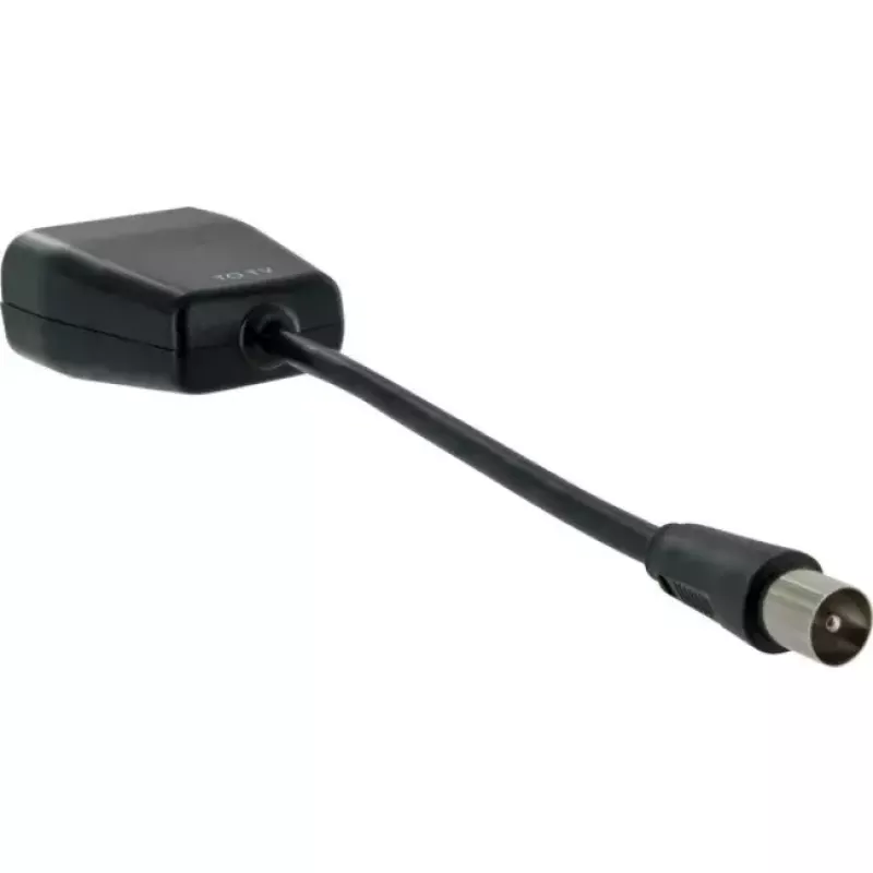 Antena exterior Schwaiger DTA4000 011 36 dB blanco 8,5 m cable