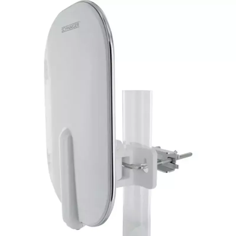 Antena exterior Schwaiger DTA4000 011 36 dB blanco 8,5 m cable