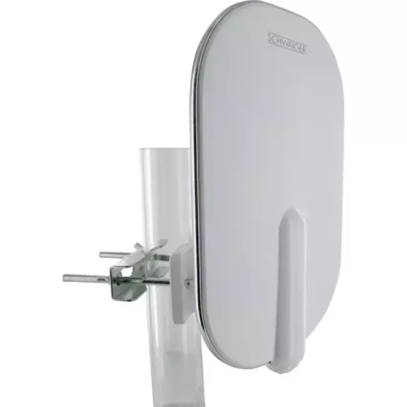 Antena exterior Schwaiger DTA4000 011 36 dB blanco 8,5 m cable