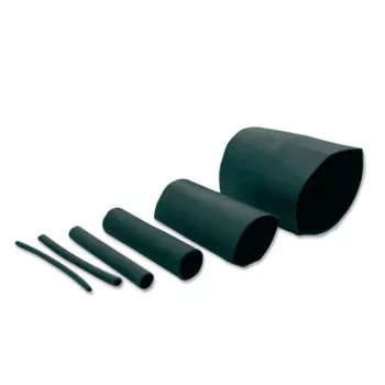 Tubo termorretráctil ACT tamaño: Ø antes de retracción 12,70 mm negro mm, tubo termorretráctil, negro, 122 cm, 1,27 cm, 1 ud.