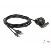 Cable USB DeLOCK 85719 2 m USB A negro
