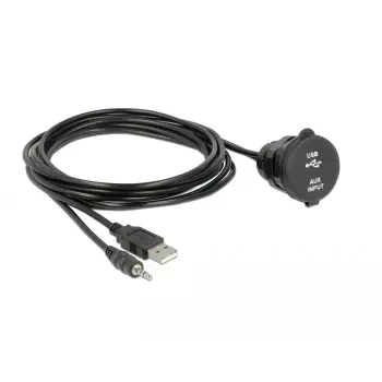 Cable USB DeLOCK 85719 2 m USB A negro