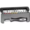Juego de puntas de destornillador KWB Industrial Steel Standard Handy Bit Box