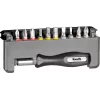 Juego de puntas de destornillador KWB Industrial Steel Standard Handy Bit Box