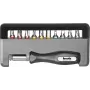 Juego de puntas de destornillador KWB Industrial Steel Standard Handy Bit Box