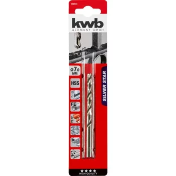 Broca KWB 206570 7 mm 1 unidad