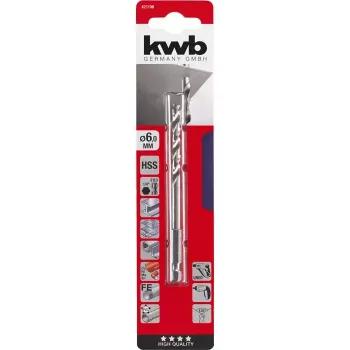 Broca KWB 421106 6 mm 1 ud.
