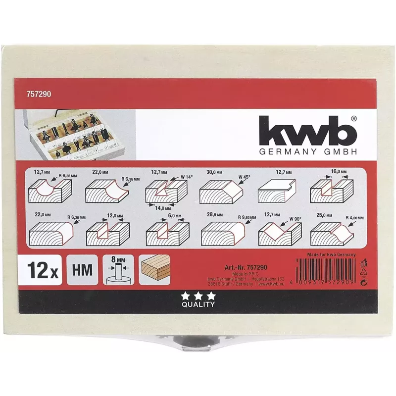 Fresa rotativa KWB 757290