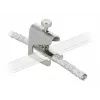 Abrazadera para cables DeLOCK 66445 plateada