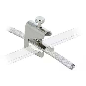 Abrazadera para cables DeLOCK 66445 plateada
