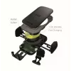 Swissten S-Grip W2-AV5 soporte de coche con cargador inalámbrico de 15 W, con cable USB/USB-C, negro