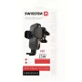 Swissten S-Grip W2-AV5 soporte de coche con cargador inalámbrico de 15 W, con cable USB/USB-C, negro