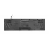 Teclado gaming Trust GXT 835 Azor USB alemán negro