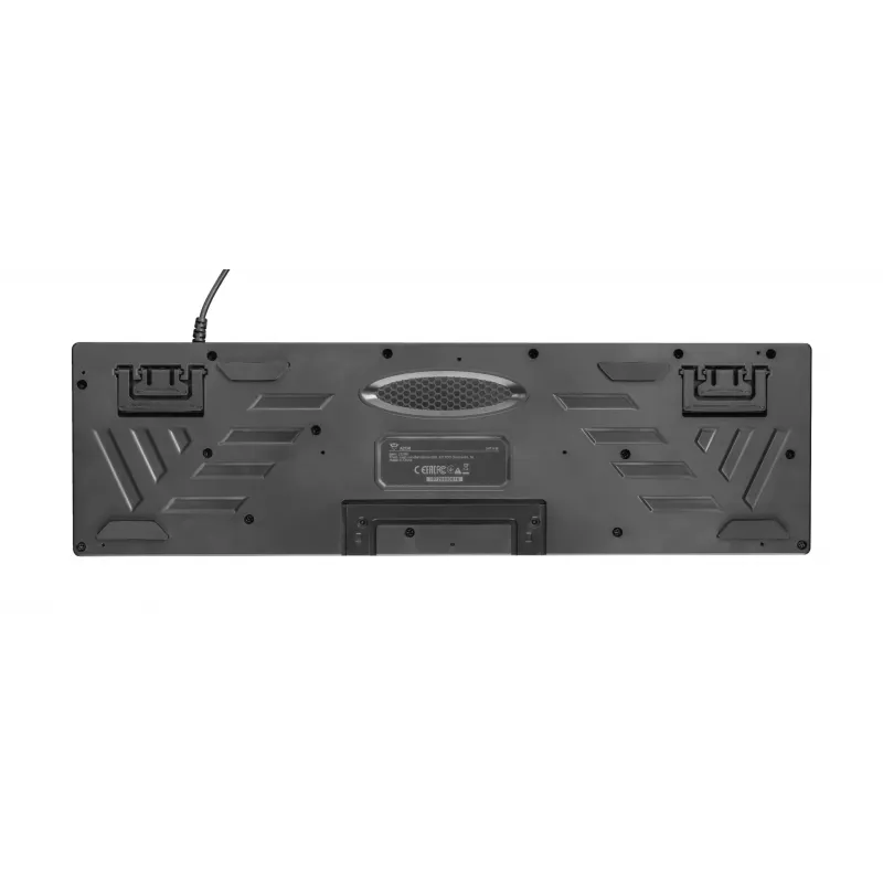 Teclado gaming Trust GXT 835 Azor USB alemán negro