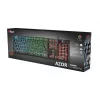 Teclado gaming Trust GXT 835 Azor USB alemán negro