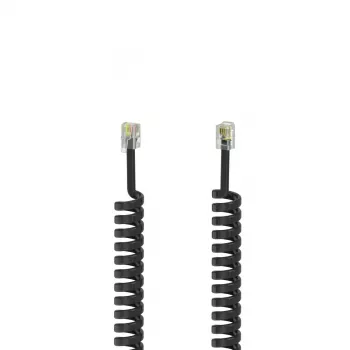 Hama 00201150 Cable de teléfono 1,5 m Negro
