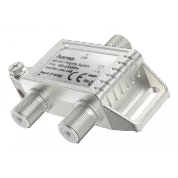Hama 00205232 Divisor/Combinador de cables Plata