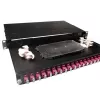 Panel de fibra ACT Fiber 24 x Duplex-LC Multimodo OM4