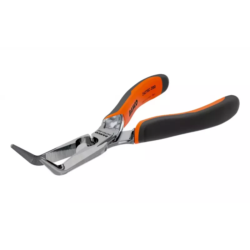Bahco 2427 GC-160IP Alicates de punta plana y redonda, 160 mm