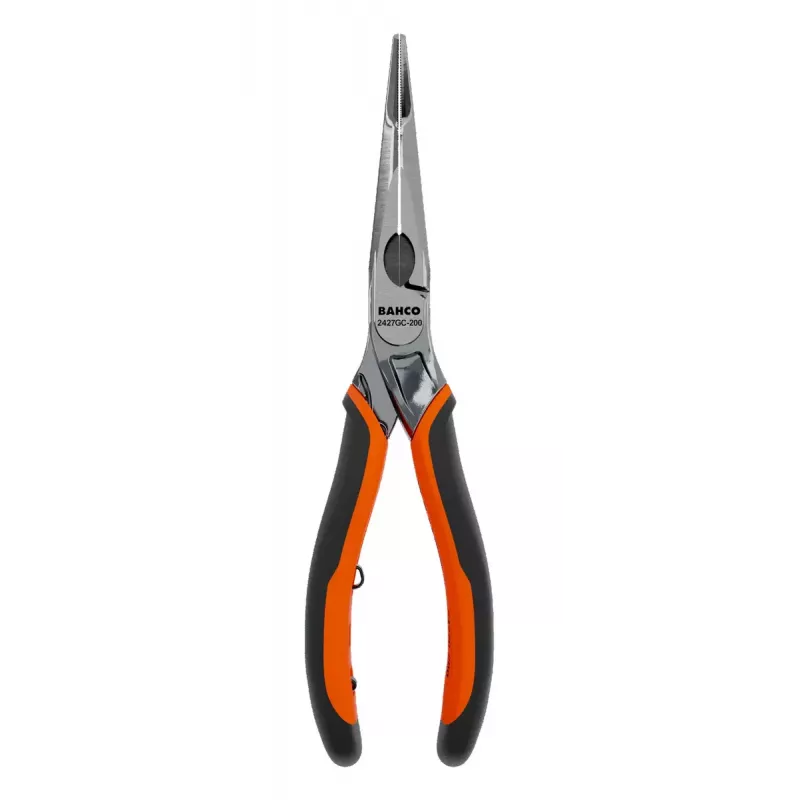 Bahco 2427 GC-160IP Alicates de punta plana y redonda, 160 mm