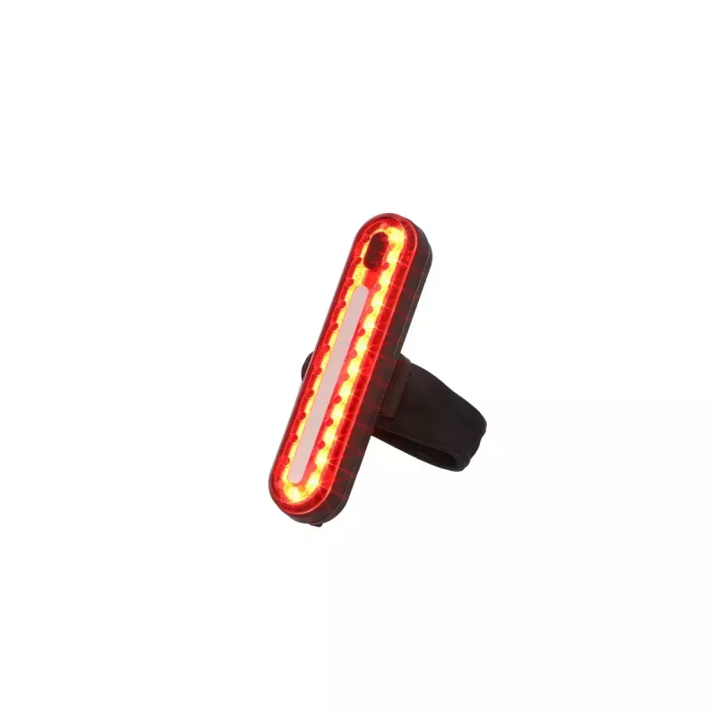 Fischer 50647 juego de luces LED para bicicleta a pilas, luz delantera de 80 lux