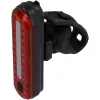 Fischer 50647 juego de luces LED para bicicleta a pilas, luz delantera de 80 lux