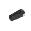 Fischer 50647 juego de luces LED para bicicleta a pilas, luz delantera de 80 lux