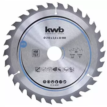 Hoja de sierra circular KWB 588257 con plaquitas de carburo 1 ud.