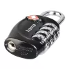 Hama 00139502 candado/alarma para maleta con combinación negro, rojo, plata, blanco