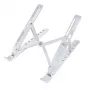 ACT soporte plegable para portátil aluminio, altura ajustable en 7 posiciones