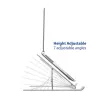 ACT soporte plegable para portátil aluminio, altura ajustable en 7 posiciones