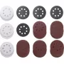 Set de discos de lijar kwb Quick-stick set de discos de lijar 30 uds. 11,5 cm corindón