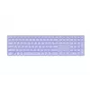 Rapoo E9800M teclado inalámbrico Bluetooth QWERTZ alemán lila