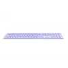 Rapoo E9800M teclado inalámbrico Bluetooth QWERTZ alemán lila