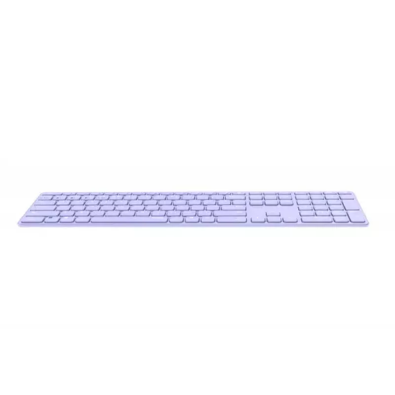Rapoo E9800M teclado inalámbrico Bluetooth QWERTZ alemán lila