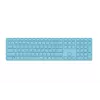 Rapoo E9800M teclado Home RF Wireless Bluetooth QWERTZ alemán azul