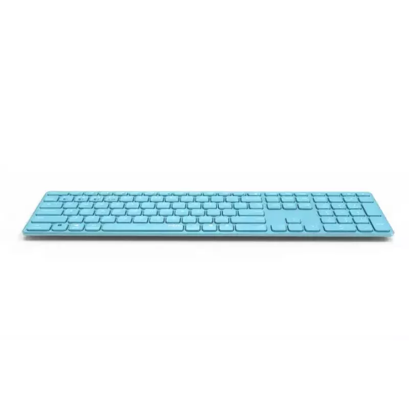 Rapoo E9800M teclado Home RF Wireless Bluetooth QWERTZ alemán azul