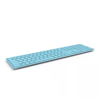 Rapoo E9800M teclado Home RF Wireless Bluetooth QWERTZ alemán azul