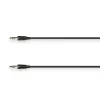 Cable de audio Hama Flexi-schlank 1,5 m 3,5 mm conector macho a conector macho negro