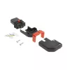 ACT C13 IEC Lock+ conector acodado izquierdo o derecho recableable negro, PA130100RBK