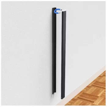 Canaleta organizadora de cables Hama 00220992 universal negra 1 ud.