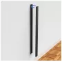Canaleta organizadora de cables Hama 00220992 universal negra 1 ud.
