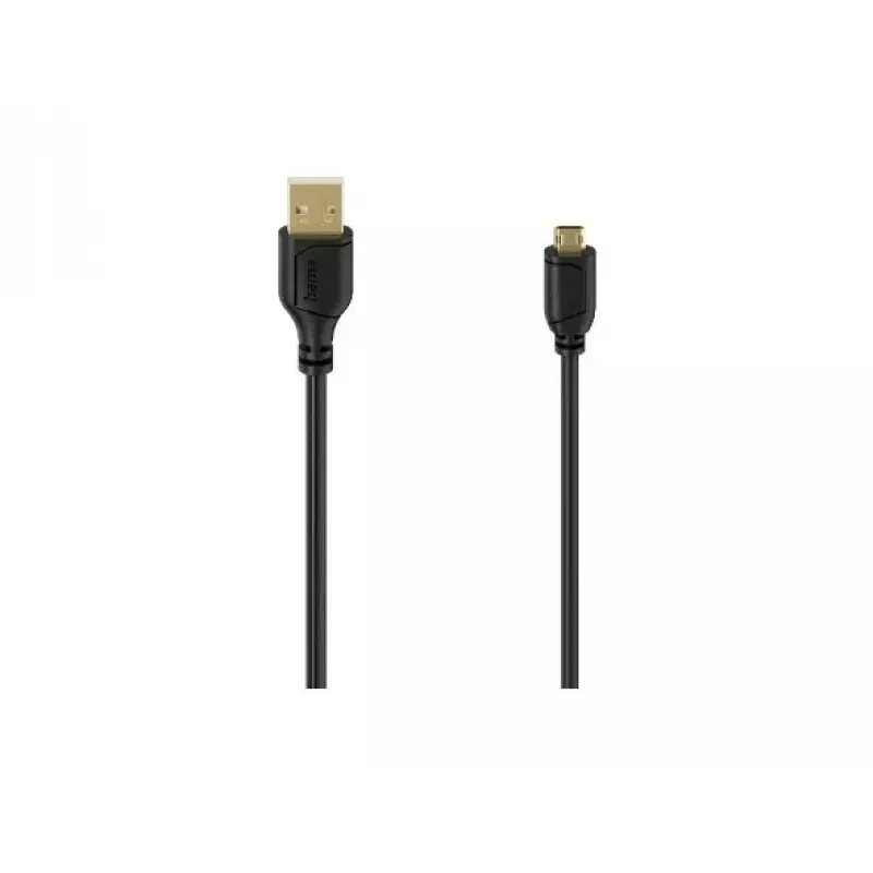 Cable USB Hama 00074264 USB 2.0 0,75 m USB A Micro-USB A negro