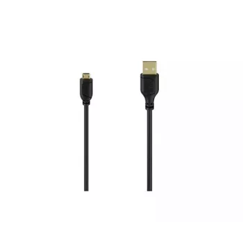 Cable USB Hama 00074264 USB 2.0 0,75 m USB A Micro-USB A negro