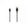 Cable USB Hama 00074264 USB 2.0 0,75 m USB A Micro-USB A negro