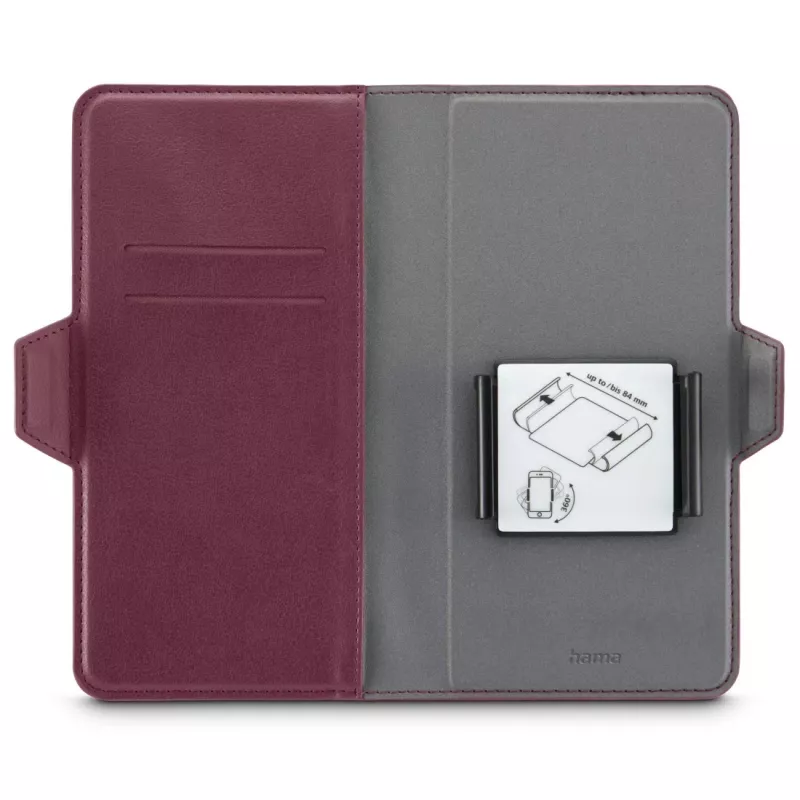 Hama 00118894 Funda para móvil 17 cm (6,7 pulgadas) Folio Rojo