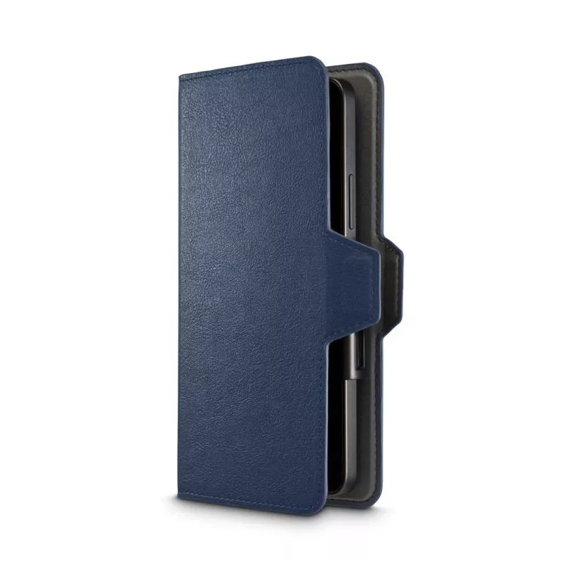 Hama 00118897 Eco funda tipo bolsa universal para teléfonos de hasta 7,5 x 15,3 cm, azul