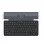 Hama Travel 600 QWERTZ Alemán Bluetooth Negro, Gris oscuro
